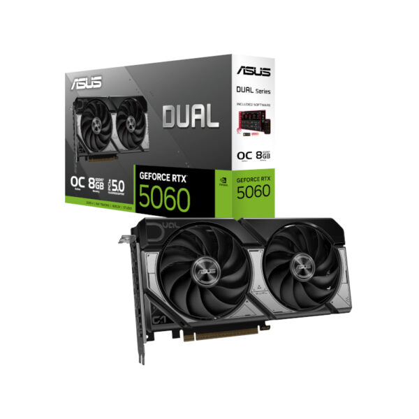 ASUS Dual RTX 5060 8GB GDDR7 OC μπες στο kykloma.gr