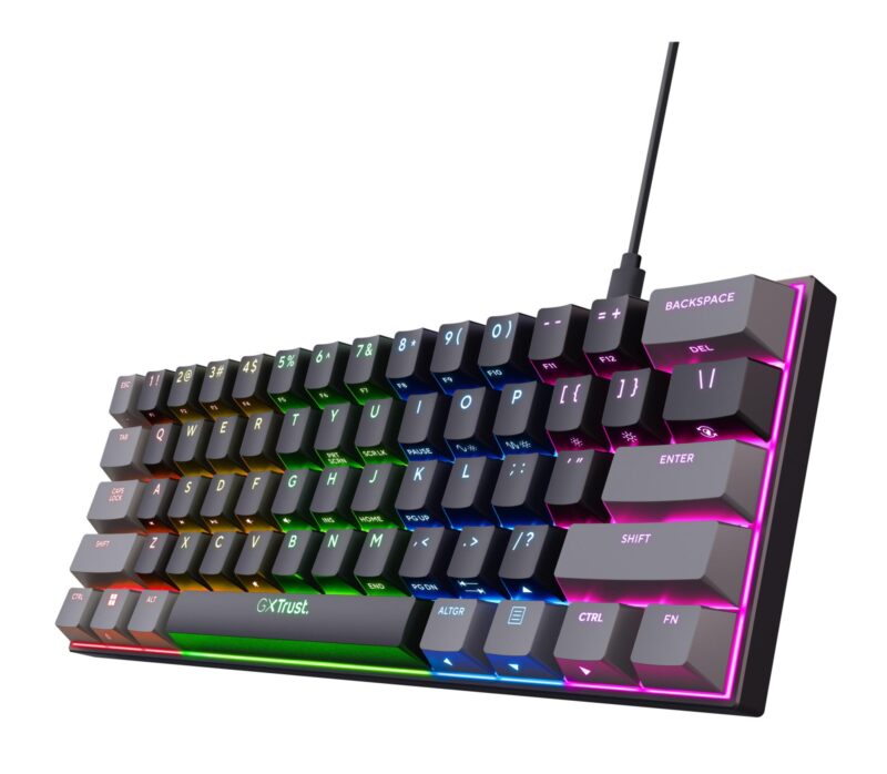 KEYBOARD USB GAMING GXT867/ACIRA MINI 24882 TRUST