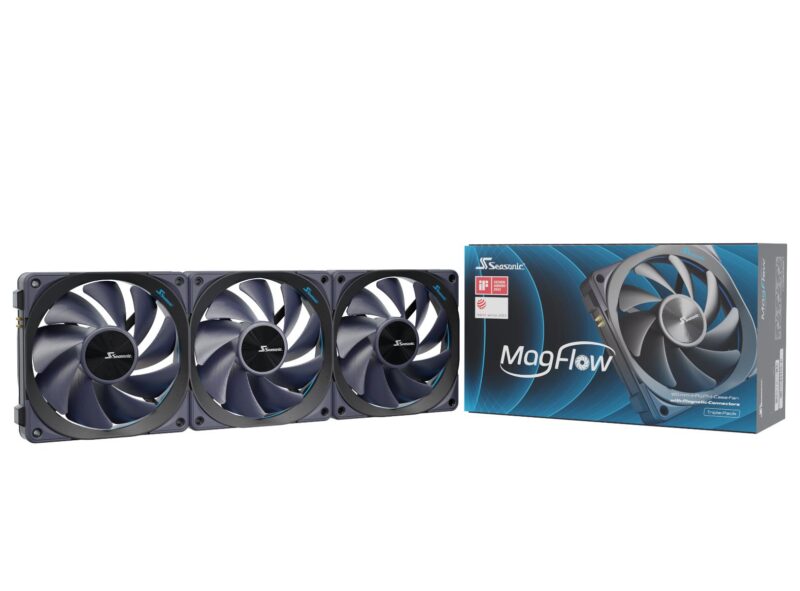 CASE FAN 120MM/3-PACK MAGFLOW-3 SEASONIC CASE FAN 120MM/3-PACK MAGFLOW-3 SEASONIC