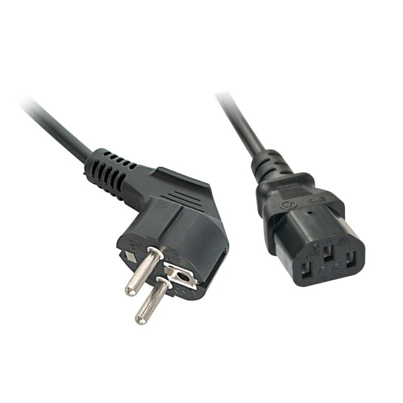 CABLE POWER SCHUKO IEC MAIN/0.7M 30334 LINDY CABLE POWER SCHUKO IEC MAIN/0.7M 30334 LINDY
