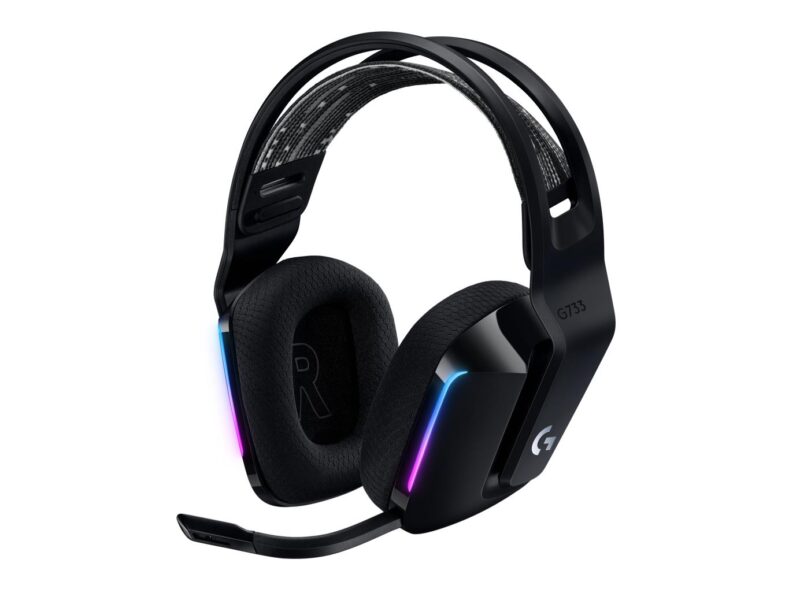 HEADSET GAMING G733 RGB WRL/BLACK 981-000864 LOGITECH HEADSET GAMING G733 RGB WRL/BLACK 981-000864 LOGITECH