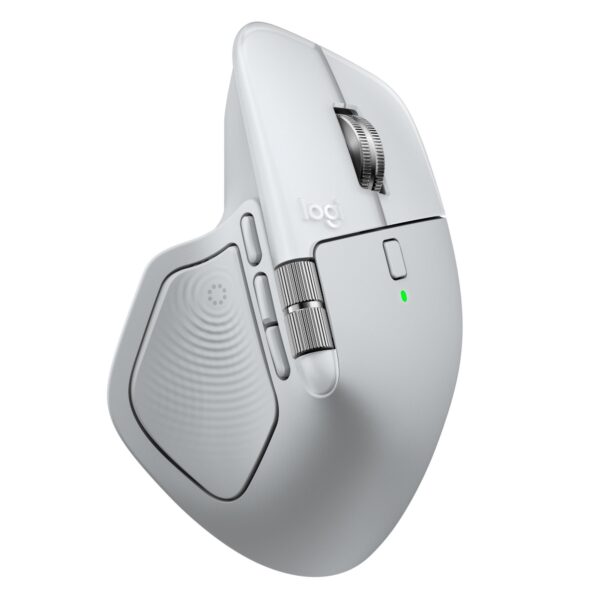 MOUSE USB WRL MX MASTER 4/WH/SILVER 910-007576 LOGITECH