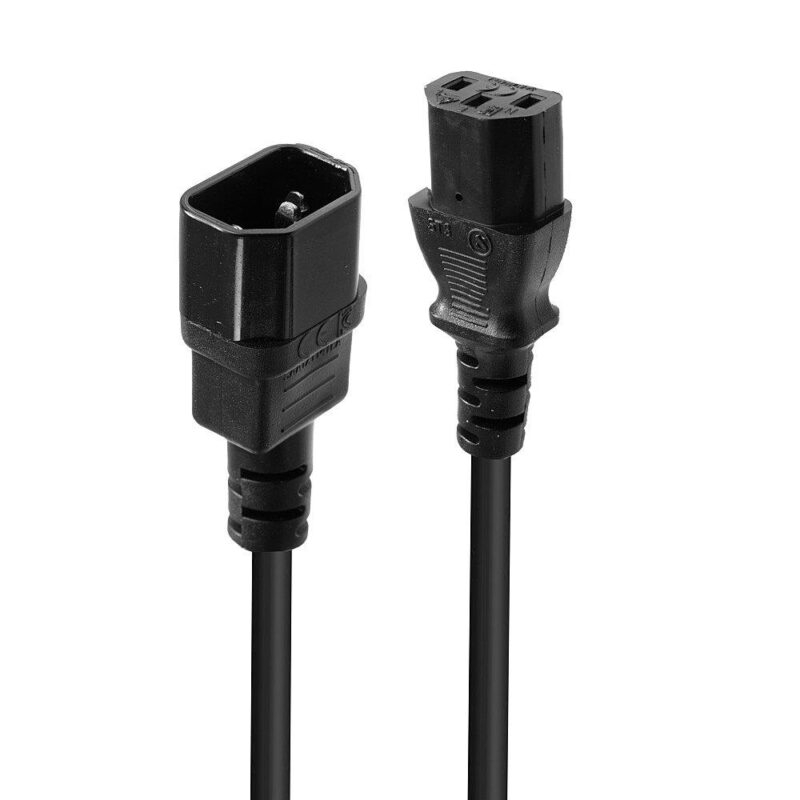 CABLE POWER EXTENSION/C14 TO C13 1M 30321 LINDY CABLE POWER EXTENSION/C14 TO C13 1M 30321 LINDY
