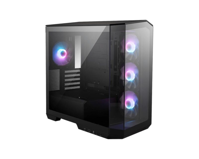 Case|MSI|MidiTower|Case product features Transparent panel|Not included|MicroATX|Colour Black|MAGPANOM100RPZ Case|MSI|MidiTower|Case product features Transparent panel|Not included|MicroATX|Colour Black|MAGPANOM100RPZ