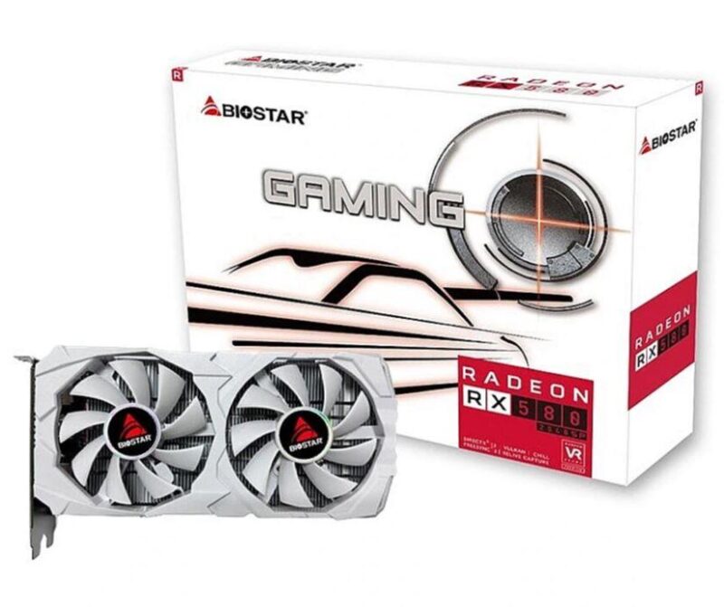 Graphics Card|BIOSTAR|AMD|Radeon RX 580|8 GB|GDDR5|256 bit|PCI Express x16 3.0|VA5825RQ82