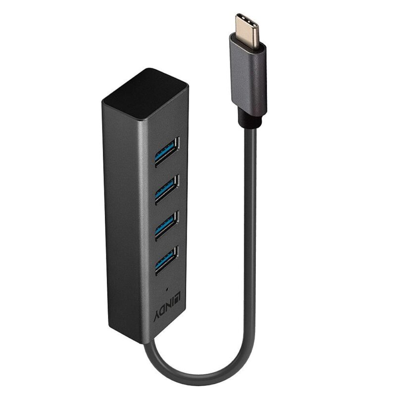 I/O HUB USB-C 4PORT/43325 LINDY I/O HUB USB-C 4PORT/43325 LINDY