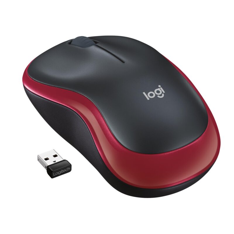 MOUSE USB OPTICAL WRL M185/RED 910-002237 LOGITECH MOUSE USB OPTICAL WRL M185/RED 910-002237 LOGITECH
