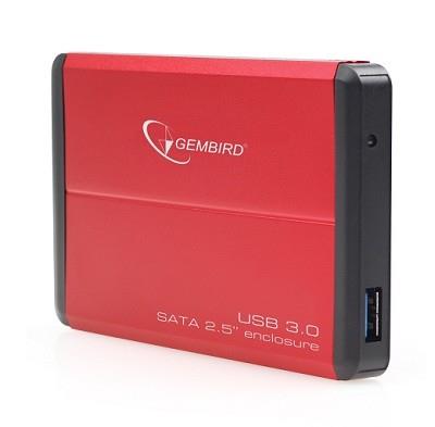 HDD CASE EXT. USB3 2.5"/RED EE2-U3S-2-R GEMBIRD HDD CASE EXT. USB3 2.5"/RED EE2-U3S-2-R GEMBIRD