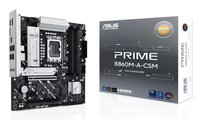 Mainboard|ASUS|Intel B860 Express|LGA1851|Micro-ATX|Memory DDR5|Memory slots 4|PRIMEB860M-A-CSM Mainboard|ASUS|Intel B860 Express|LGA1851|Micro-ATX|Memory DDR5|Memory slots 4|PRIMEB860M-A-CSM