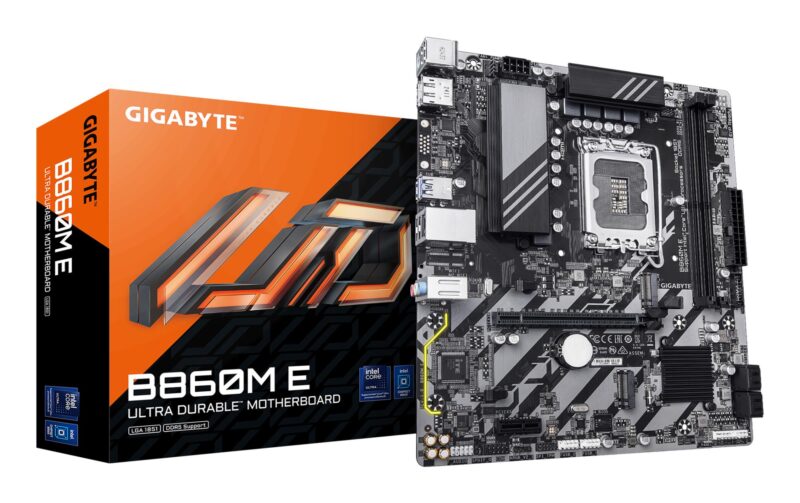 Mainboard|GIGABYTE|Intel B860 Express|LGA1851|Micro-ATX|Memory DDR5|Memory slots 4|B860ME1.0 Mainboard|GIGABYTE|Intel B860 Express|LGA1851|Micro-ATX|Memory DDR5|Memory slots 4|B860ME1.0
