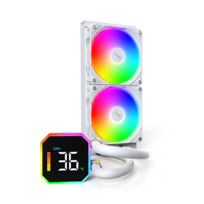 CPU COOLER MULTI SOCKET WHITE/HYPERFLOW DIGITAL 240 MONTECH CPU COOLER MULTI SOCKET WHITE/HYPERFLOW DIGITAL 240 MONTECH