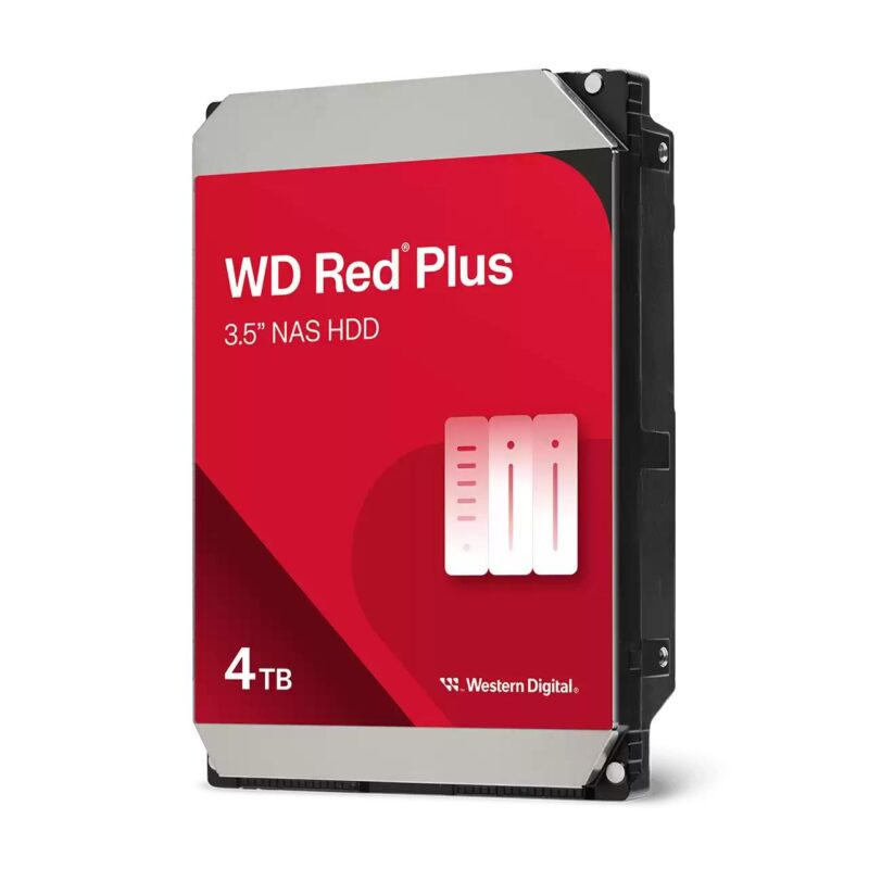 HDD|WESTERN DIGITAL|Red Plus|4TB|128 MB|5400 rpm|3,5"|WD40EFZZ HDD|WESTERN DIGITAL|Red Plus|4TB|128 MB|5400 rpm|3,5"|WD40EFZZ