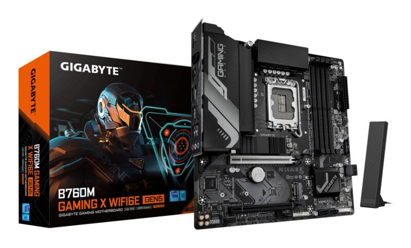 Mainboard|GIGABYTE|Intel B760 Express|LGA1700|Micro-ATX|Memory DDR5|Memory slots 4|B760MGXWF6EGEN5 Mainboard|GIGABYTE|Intel B760 Express|LGA1700|Micro-ATX|Memory DDR5|Memory slots 4|B760MGXWF6EGEN5