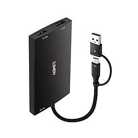 I/O CONVERTER USB-C/A TO HDMI/43430 LINDY I/O CONVERTER USB-C/A TO HDMI/43430 LINDY