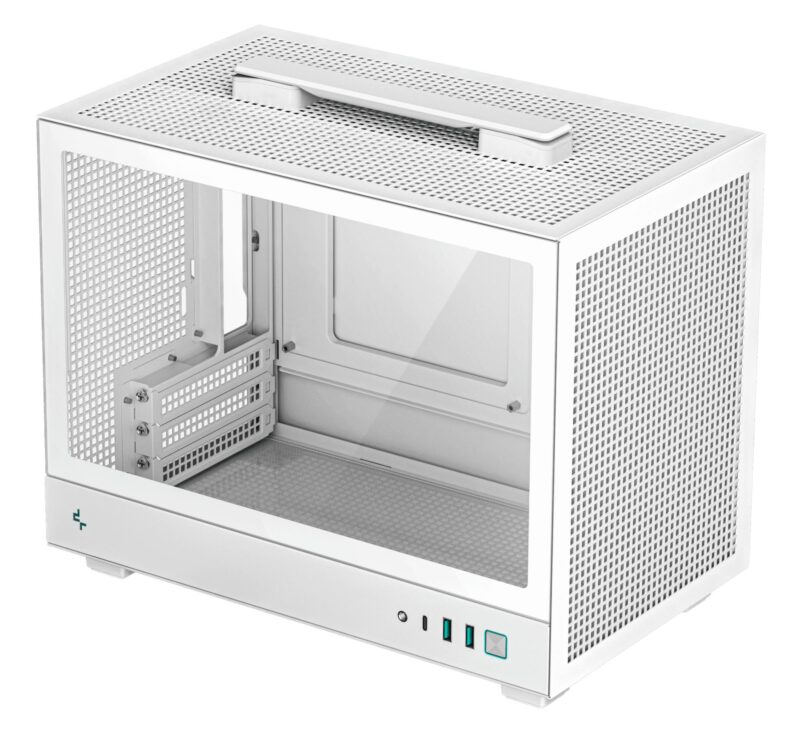 Case|DEEPCOOL|SFF|Case product features Transparent panel|MiniITX|CH160WH Case|DEEPCOOL|SFF|Case product features Transparent panel|MiniITX|CH160WH