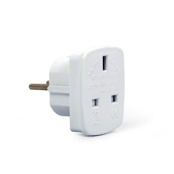 POWER ADAPTER AC UK TO EU/A-AC-UKEU-001 GEMBIRD POWER ADAPTER AC UK TO EU/A-AC-UKEU-001 GEMBIRD