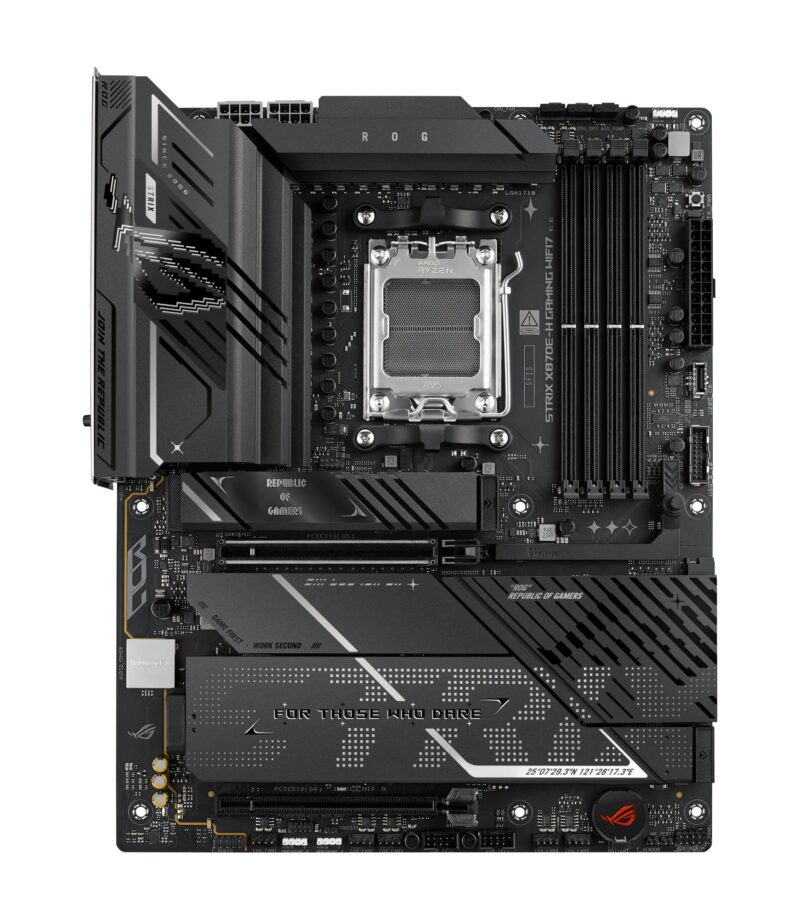 Mainboard|ASUS|AMD X870E|SAM5|ATX|Memory DDR5|Memory slots 4|STRIXX870E-HGAMWIFI7 Mainboard|ASUS|AMD X870E|SAM5|ATX|Memory DDR5|Memory slots 4|STRIXX870E-HGAMWIFI7