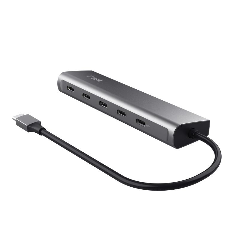 I/O HUB USB-C 5PORT HALYX/25136 TRUST I/O HUB USB-C 5PORT HALYX/25136 TRUST
