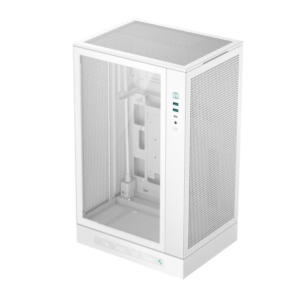 Case|DEEPCOOL|micro ATX/Mini-ITX|White|Mini Tower|PC|CH270 Digital WH|R-CH270-WHNDM0-G-1