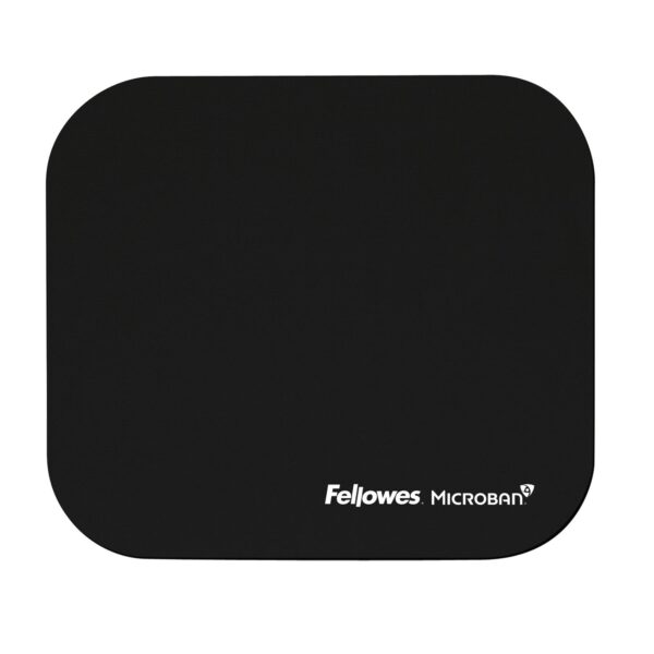 MOUSE PAD MICROBAN/BLACK 5933907 FELLOWES MOUSE PAD MICROBAN/BLACK 5933907 FELLOWES