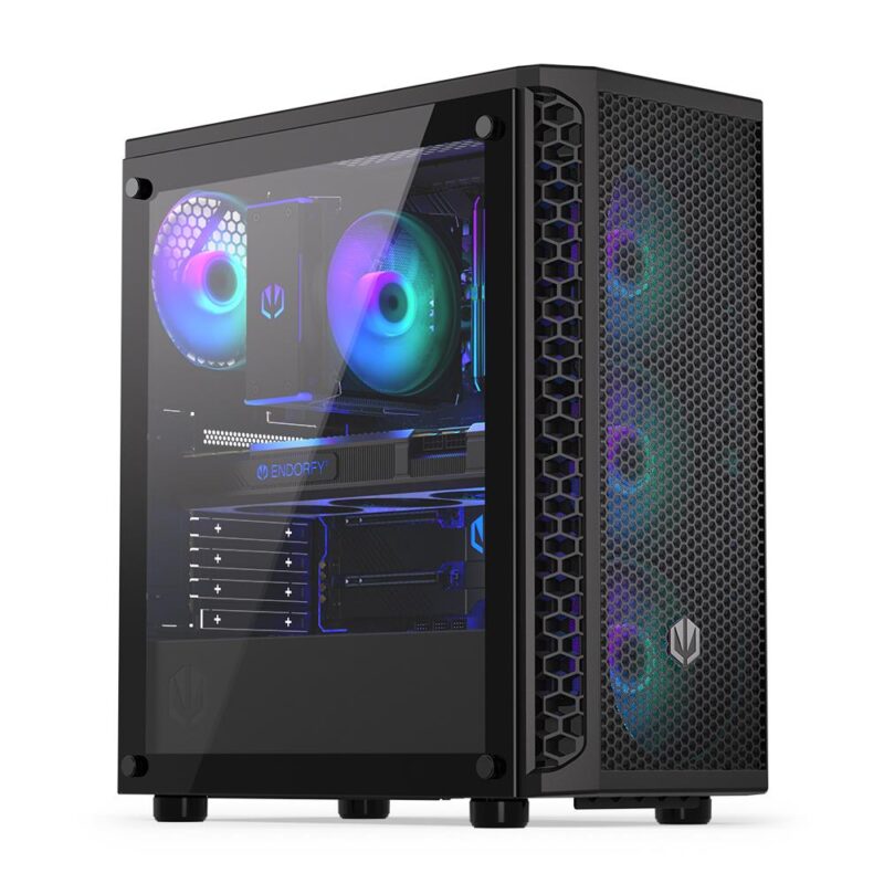 Case|ENDORFY|Signum 300 ARGB|MidiTower|Case product features Transparent panel|Not included|ATX|MicroATX|MiniITX|Colour Black|EY2A006 Case|ENDORFY|Signum 300 ARGB|MidiTower|Case product features Transparent panel|Not included|ATX|MicroATX|MiniITX|Colour Black|EY2A006