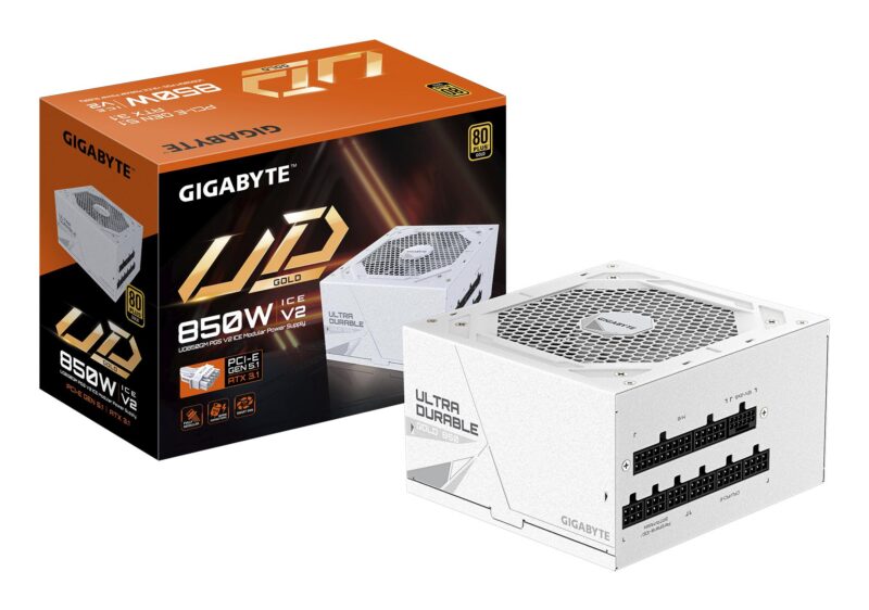 Power Supply|GIGABYTE|UD850GM PG5 ICE?|ATX|PC|100 - 240 V|850 W|GP-UD850GMPG5ICE Power Supply|GIGABYTE|UD850GM PG5 ICE?|ATX|PC|100 - 240 V|850 W|GP-UD850GMPG5ICE