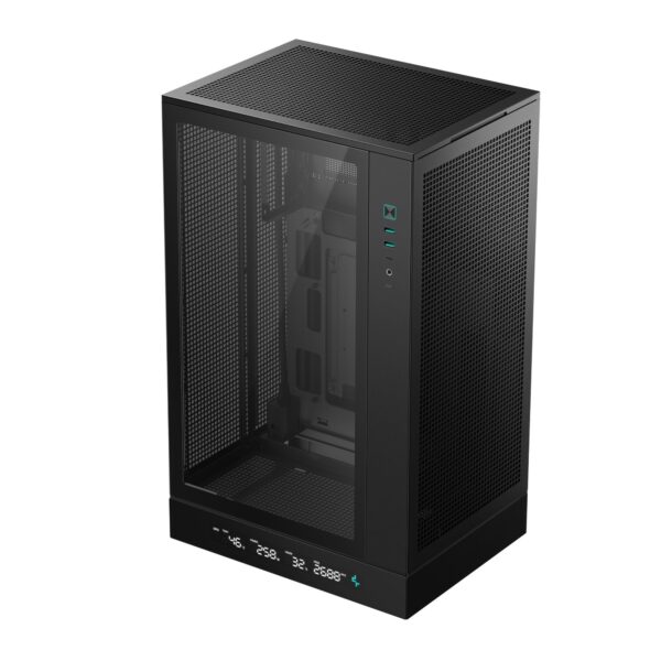 Case|DEEPCOOL|micro ATX/Mini-ITX|Black|Mini Tower|PC|CH270 Digital|R-CH270-BKNDM0-G-1