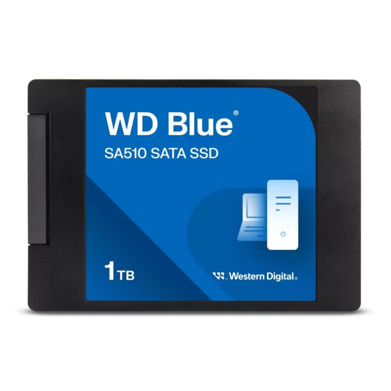 SSD|SANDISK|Blue SA510|POWERED BY SANDISK|1000 GB|Serial ATA III|Write speed 520 MB/s|Read speed 560 MB/s|2.5"|400xTBW rating|MTBF 17500000 h|WDS100T3B0A SSD|SANDISK|Blue SA510|POWERED BY SANDISK|1000 GB|Serial ATA III|Write speed 520 MB/s|Read speed 560 MB/s|2.5"|400xTBW rating|MTBF 17500000 h|WDS100T3B0A