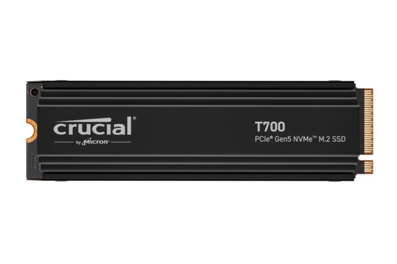 SSD|CRUCIAL|T700|4TB|M.2|PCIe Gen5|NVMe|TLC|Write speed 11800 MBytes/sec|Read speed 12400 MBytes/sec|TBW 2400 TB|CT4000T700SSD5 SSD|CRUCIAL|T700|4TB|M.2|PCIe Gen5|NVMe|TLC|Write speed 11800 MBytes/sec|Read speed 12400 MBytes/sec|TBW 2400 TB|CT4000T700SSD5