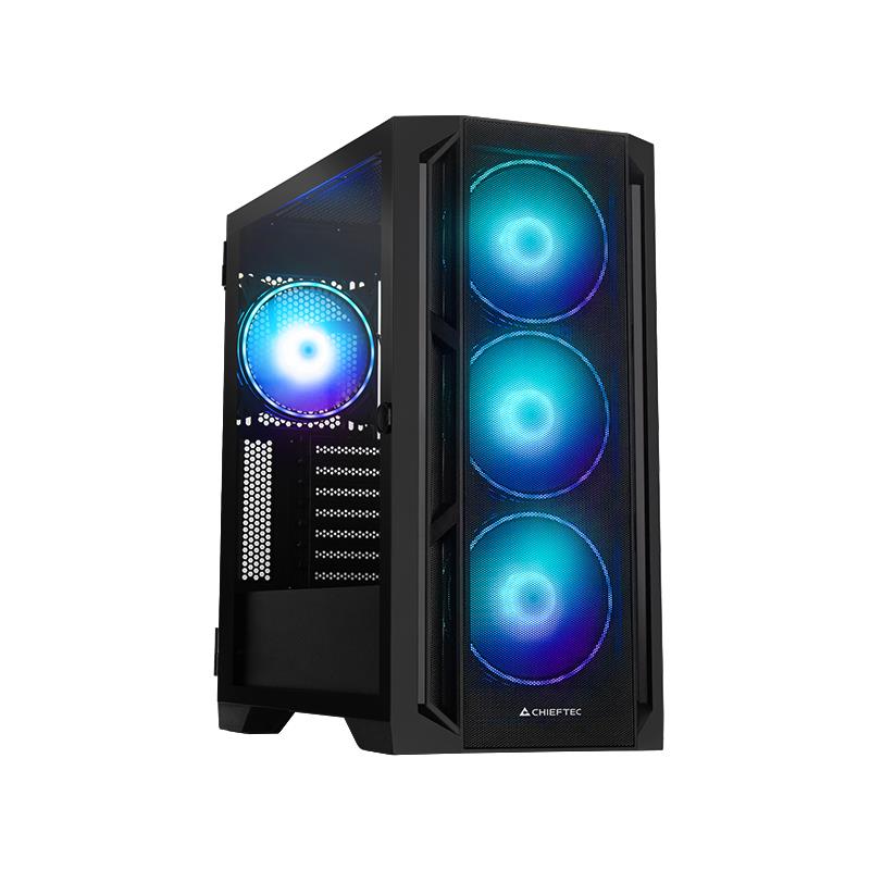 Case|CHIEFTEC|APEX LUMO|Tower|ATX|EATX|MicroATX|MiniITX|Colour Black|GA-01B-L-OP Case|CHIEFTEC|APEX LUMO|Tower|ATX|EATX|MicroATX|MiniITX|Colour Black|GA-01B-L-OP
