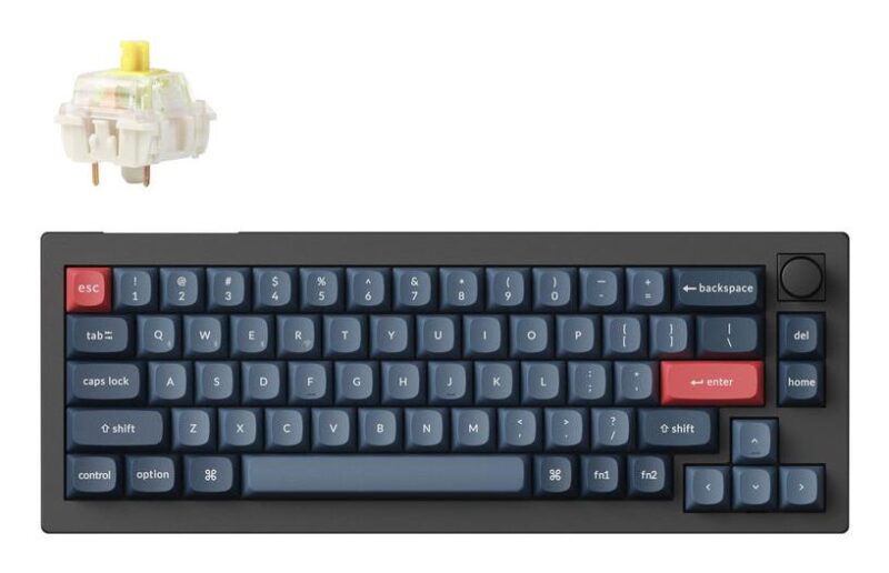 KEYBOARD WRL V2 MAX RGB/CARBON BLACK V2M-D4 KEYCHRON KEYBOARD WRL V2 MAX RGB/CARBON BLACK V2M-D4 KEYCHRON