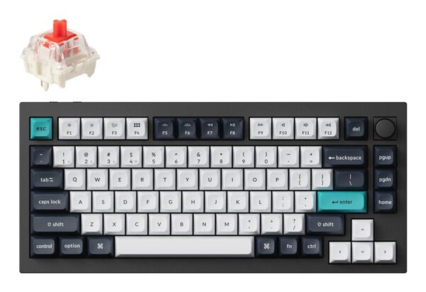 KEYBOARD WRL Q1 MAX RGB/CARBON BLACK Q1M-M1 KEYCHRON
