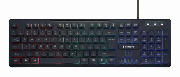 KEYBOARD MULTIMEDIA USB ENG/BLACK KB-UML-02 GEMBIRD KEYBOARD MULTIMEDIA USB ENG/BLACK KB-UML-02 GEMBIRD