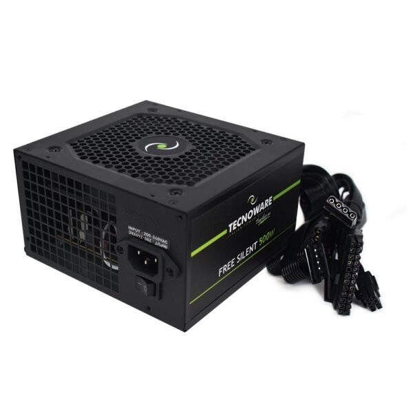 Power Supply|TECNOWARE|FREE SILENT 500W|ATX|PC|180 - 264 V|500 W|FAL506FS12B Power Supply|TECNOWARE|FREE SILENT 500W|ATX|PC|180 - 264 V|500 W|FAL506FS12B