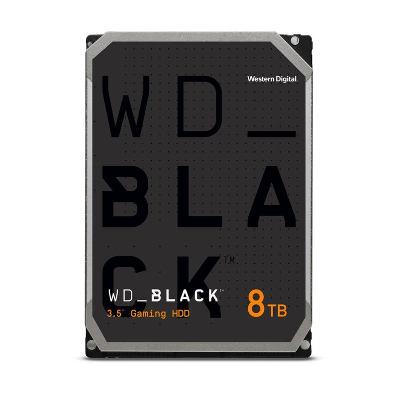 HDD|WESTERN DIGITAL|Black|8TB|SATA|256 MB|7200 rpm|3,5"|WD8001FZBX HDD|WESTERN DIGITAL|Black|8TB|SATA|256 MB|7200 rpm|3,5"|WD8001FZBX