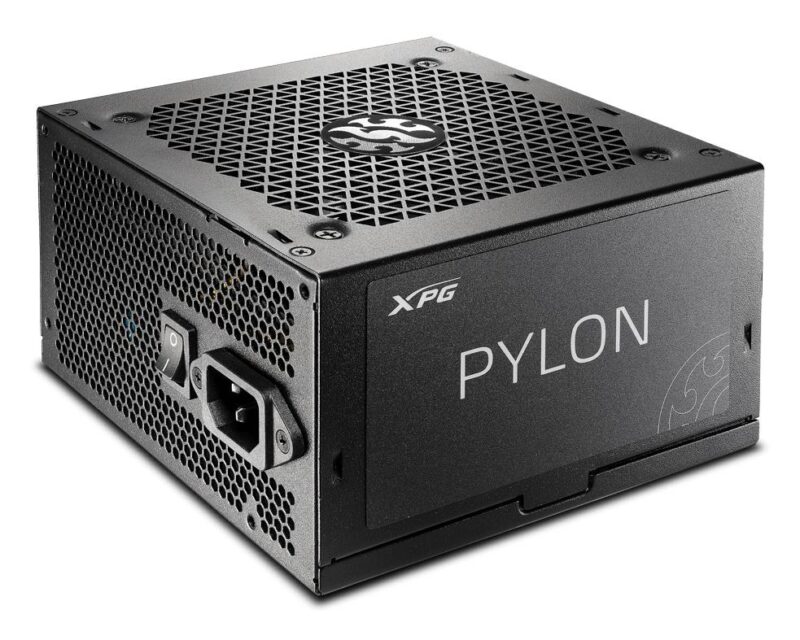 Power Supply|ADATA|PYLON Power Supply Unit|550 Watts|Efficiency 80 PLUS BRONZE|PYLON550B-BKCEU Power Supply|ADATA|PYLON Power Supply Unit|550 Watts|Efficiency 80 PLUS BRONZE|PYLON550B-BKCEU