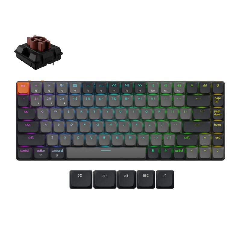 KEYBOARD WRL K3 RGB/BLACK K3X-B3 KEYCHRON KEYBOARD WRL K3 RGB/BLACK K3X-B3 KEYCHRON