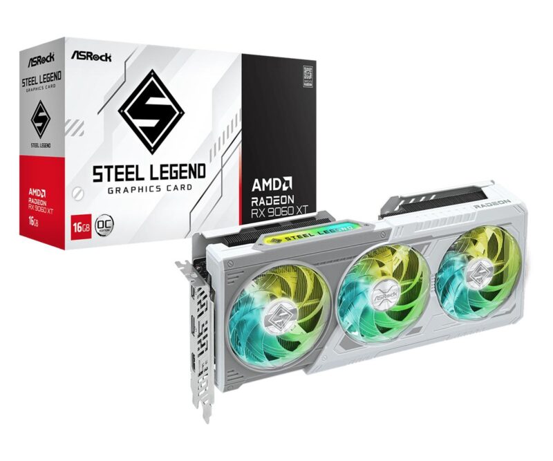 Graphics Card|ASROCK|AMD|Radeon RX 9060 XT|16 GB|GDDR6|128 bit|PCI Express x16 5.0|Active|RX9060XTSL16GO Graphics Card|ASROCK|AMD|Radeon RX 9060 XT|16 GB|GDDR6|128 bit|PCI Express x16 5.0|Active|RX9060XTSL16GO
