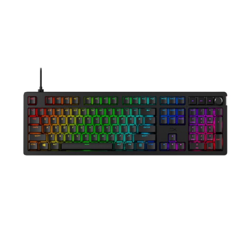 KEYBOARD ALLOY RISE BLACK/7G7A3AA#ABA HYPERX KEYBOARD ALLOY RISE BLACK/7G7A3AA#ABA HYPERX