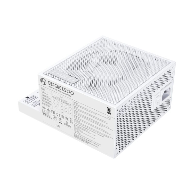 Power Supply|LIAN LI|EDGE850|850 Watts|Efficiency 80 PLUS PLATINIUM|PFC Active|G9P.EG0850.WE00.EU Power Supply|LIAN LI|EDGE850|850 Watts|Efficiency 80 PLUS PLATINIUM|PFC Active|G9P.EG0850.WE00.EU