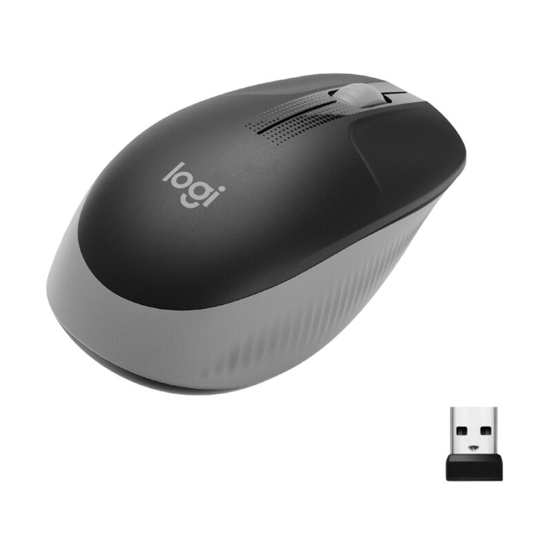 MOUSE USB OPTICAL WRL M190/GREY 910-005906 LOGITECH MOUSE USB OPTICAL WRL M190/GREY 910-005906 LOGITECH