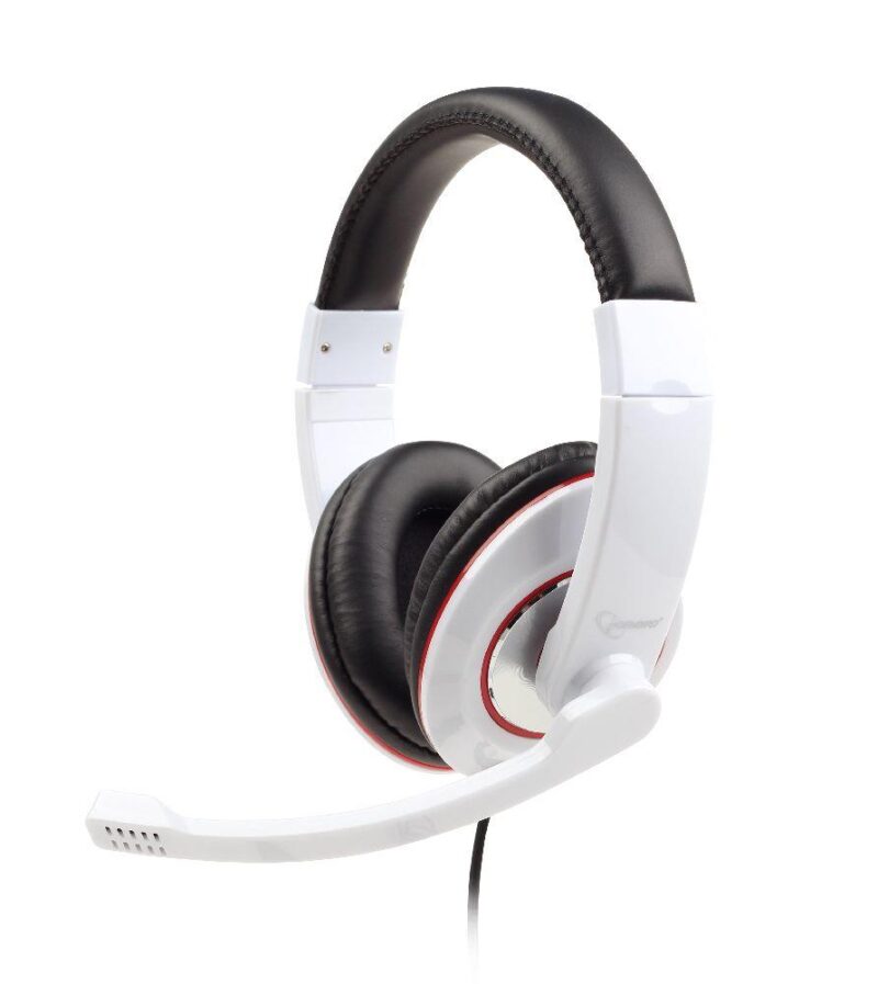 HEADSET STEREO WHITE/MHS-001-GW GEMBIRD HEADSET STEREO WHITE/MHS-001-GW GEMBIRD