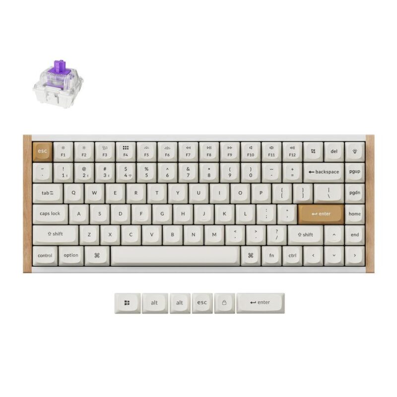 KEYBOARD WRL K2 HE SPECIAL ED./WHITE K2H-Q1 KEYCHRON KEYBOARD WRL K2 HE SPECIAL ED./WHITE K2H-Q1 KEYCHRON