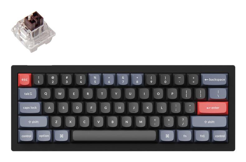 KEYBOARD WRL V4 RGB/CARBON BLACK V4-B3 KEYCHRON KEYBOARD WRL V4 RGB/CARBON BLACK V4-B3 KEYCHRON