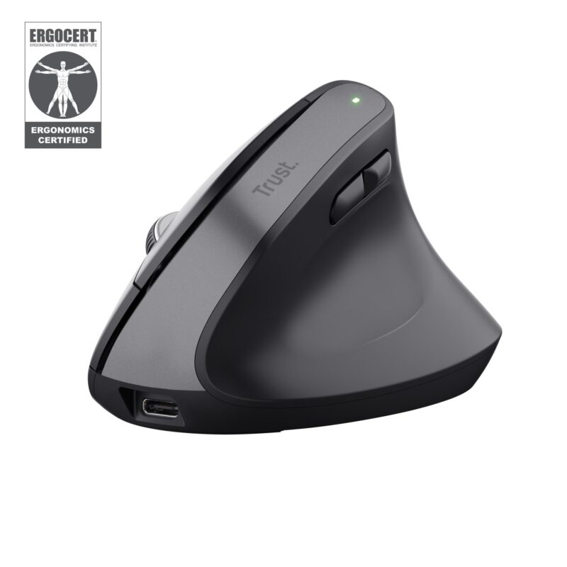 MOUSE USB OPTICAL WRL BAYO+/ERGONOMIC BLK 25146 TRUST MOUSE USB OPTICAL WRL BAYO+/ERGONOMIC BLK 25146 TRUST
