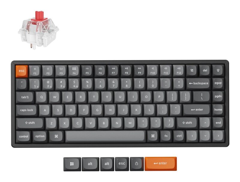 KEYBOARD WRL K2 MAX RGB/BLACK K2M-J1 KEYCHRON KEYBOARD WRL K2 MAX RGB/BLACK K2M-J1 KEYCHRON