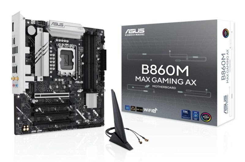 Mainboard|ASUS|Intel B860 Express|LGA1851|Micro-ATX|Memory DDR5|Memory slots 4|B860MMAXGAMINGAX Mainboard|ASUS|Intel B860 Express|LGA1851|Micro-ATX|Memory DDR5|Memory slots 4|B860MMAXGAMINGAX