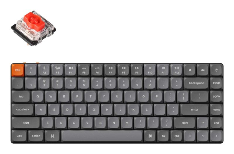 KEYBOARD WRL K3 MAX RGB/BLACK K3M-B1 KEYCHRON KEYBOARD WRL K3 MAX RGB/BLACK K3M-B1 KEYCHRON