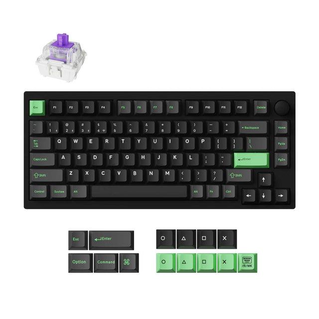 KEYBOARD WRL P1 HE RGB/BLACK P1H-M1Z KEYCHRON KEYBOARD WRL P1 HE RGB/BLACK P1H-M1Z KEYCHRON