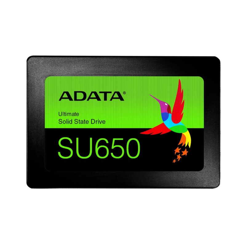 SSD|ADATA|SU650|512GB|SATA 3.0|Write speed 450 MBytes/sec|Read speed 520 MBytes/sec|2,5"|TBW 140 TB|MTBF 2000000 hours|ASU650SS-512GT-R SSD|ADATA|SU650|512GB|SATA 3.0|Write speed 450 MBytes/sec|Read speed 520 MBytes/sec|2,5"|TBW 140 TB|MTBF 2000000 hours|ASU650SS-512GT-R